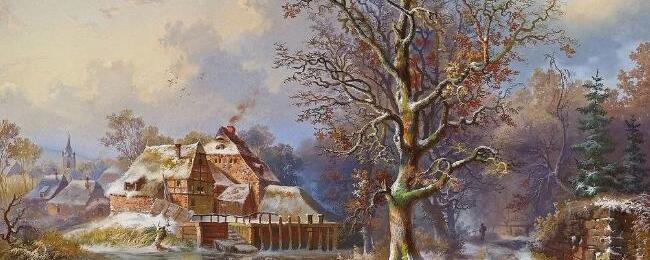 来自荷兰北部的19世纪画家