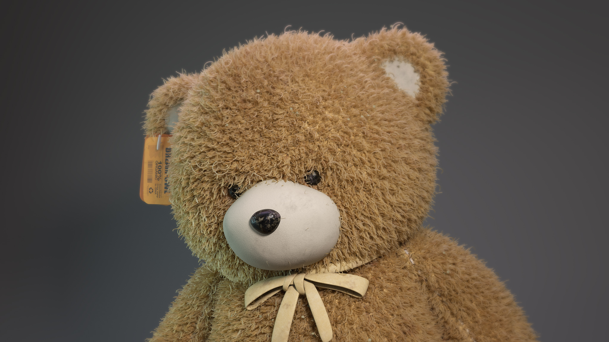 使用yeti的最基础功能制作的玩具熊模型。