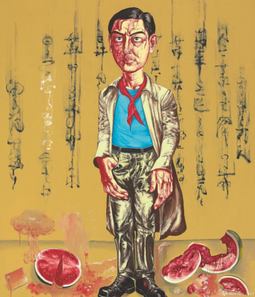 2020拍卖榜③ | 曾梵志最贵作品top10 来自深夜小编 cg文章_cg资源